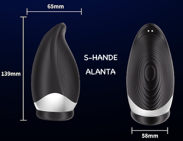 Âm đạo giả S-Hande Alanta rung thụt sưởi ấm cao cấp