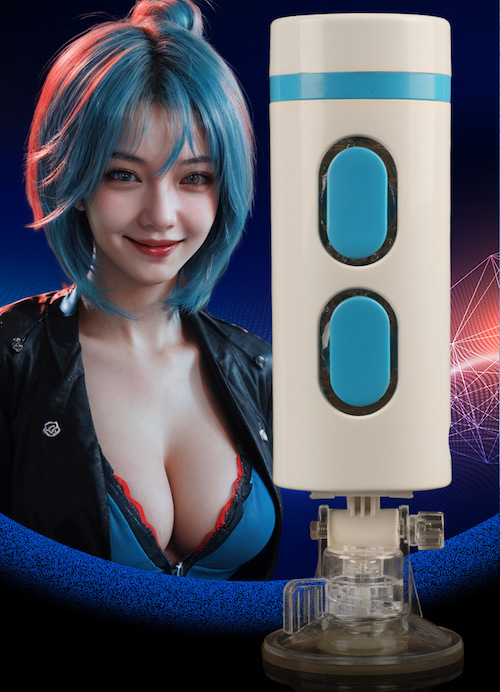 Máy làm tình cho nam Chese Japan gắn tường siêu khoái co bóp mạnh