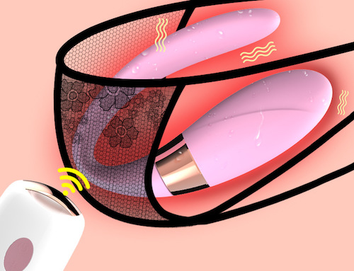 Trứng rung 2 đầu Dibe Alice điều khiển từ xa siêu phê