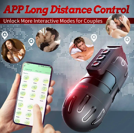 Đại lý Âm đạo giả đa năng rung bú mút Leten Thunder điều khiển từ xa qua app nhập khẩu