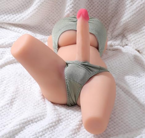 Búp bê tình dục bán thân lưỡng tính Less Ladyman dành cho les thủ dâm