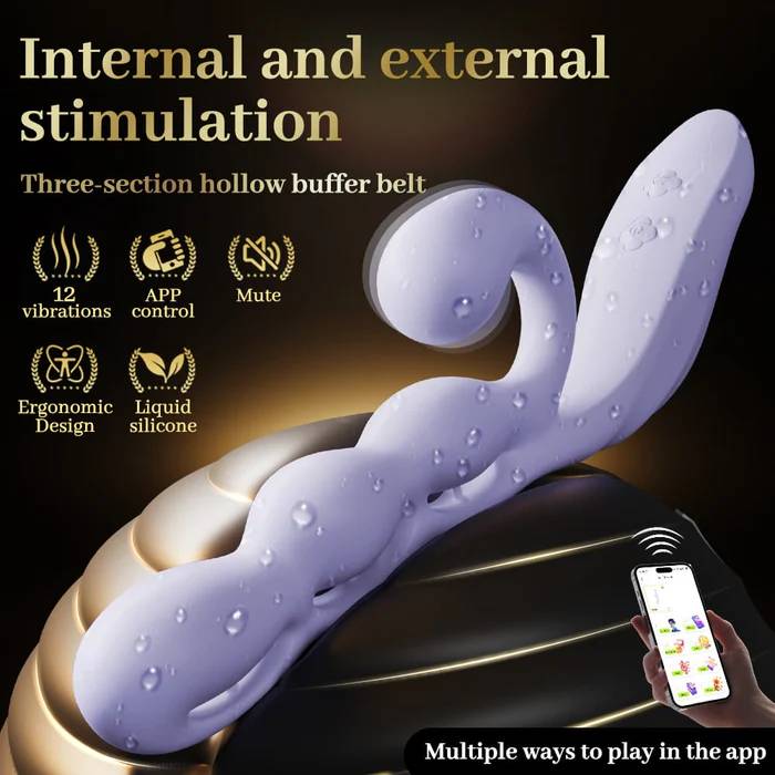 Dương vật giả Yeain Purple Grape Smart Vibrator - Máy rung điều khiển App thông minh