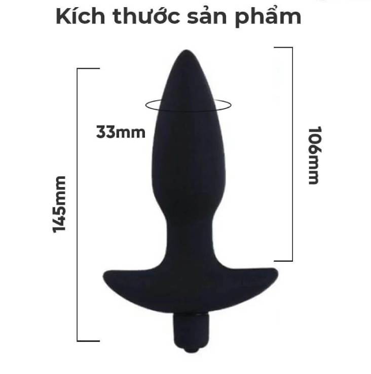 Que rung kích thích hậu môn nhiều chế độ rung dùng pin - Yeain Fantasy Anal Plug