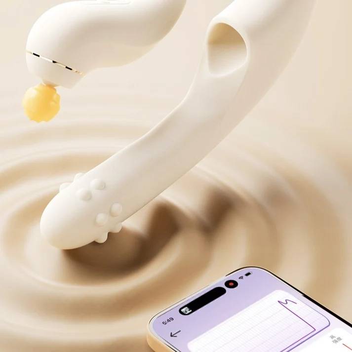 Dương vật giả Svakom Fatima Plus bi xoay massage điều khiển qua app