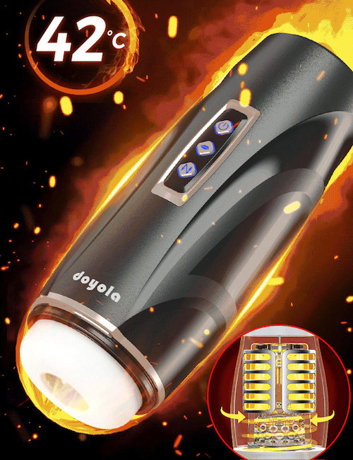 Âm đạo giả Doyola T380 rung thụt co bóp bú mút tự động cao cấp