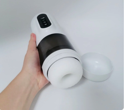 Âm đạo giả Toyschool White rung xoay, đa chế độ cực phê