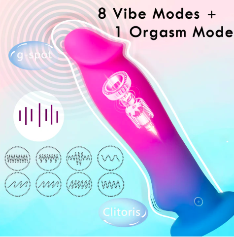 Dương vật giả Loving World Knight siêu mềm 2 màu rung mạnh mua ngay