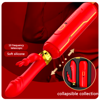 Dương Vật Giả Jiuai 10 Chế Độ Rung Thụt Tự Động Kích Thích Gợi Cảm