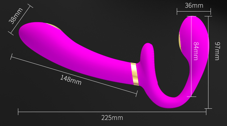  So sánh Dương vật giả 2 đầu rung và sốc điện dùng sạc - Pretty Love Thunderbird tốt nhất