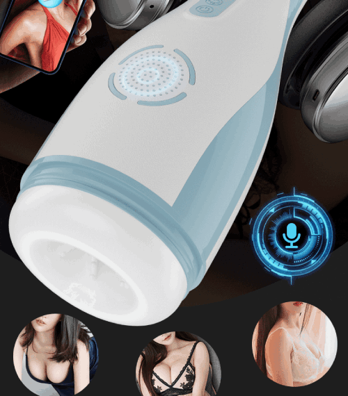 Âm đạo giả Yulei Jiuai tự động bú mút rung toả nhiệt