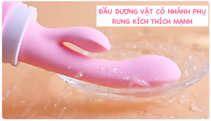 Chày rung 2 đầu Lilo B2113 kích thích mạnh mượt, hàng hot