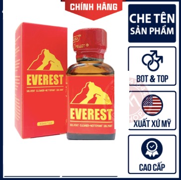 Shop bán Popper Everest Red 30ml PWD Mỹ chai hít tăng khoái cảm loại mạnh mới nhất