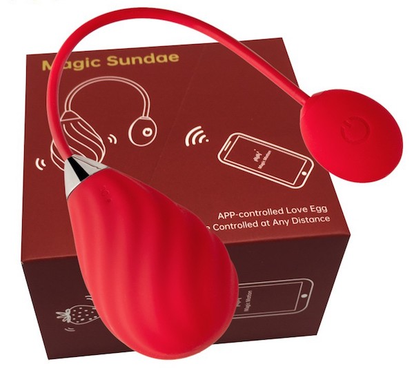 Trứng rung Magic Motion Sundae giọt nước điều khiển app Bluetooth giá tốt