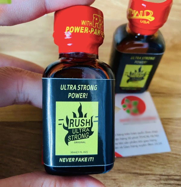 Popper RUSH Ultra Strong 30ml Mỹ - Mạnh Mẽ, Chính Hãng PWD