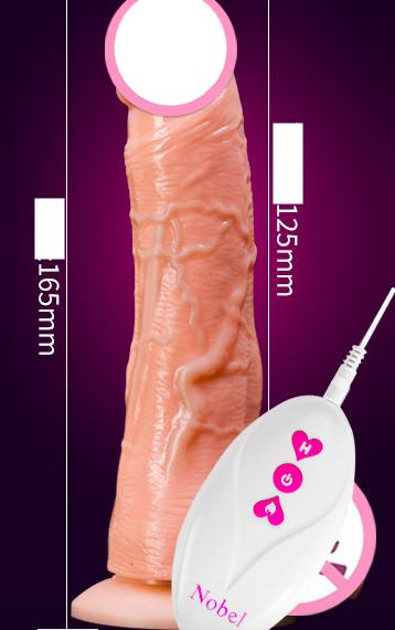 Dương vật giả rung xoay gắn tường điều khiển từ xa tiện lợi