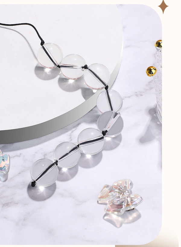 Chuỗi hạt thủy tinh kích thích hậu môn nam nữ đồng tính gay