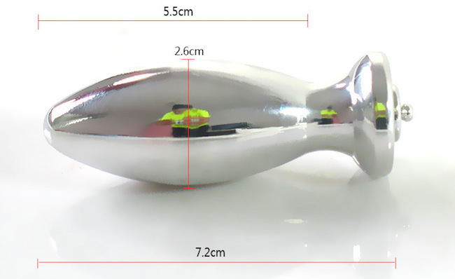 Bộ xung điện massage hậu môn dương vật inox không gỉ kích thích