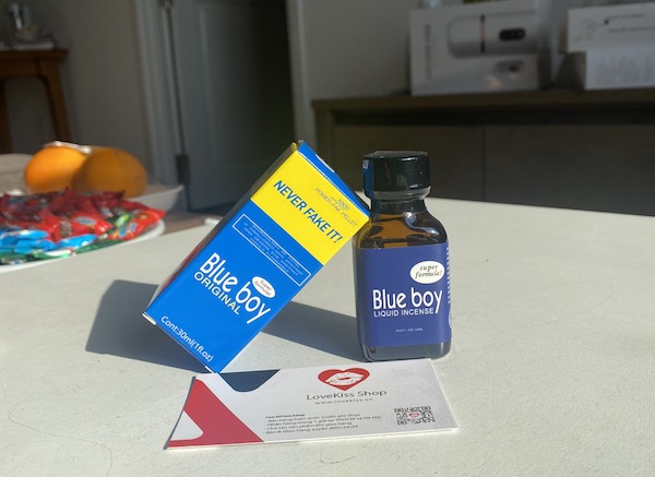 Popper Blue Boy Original 30ml chính hãng kích thích cực mạnh