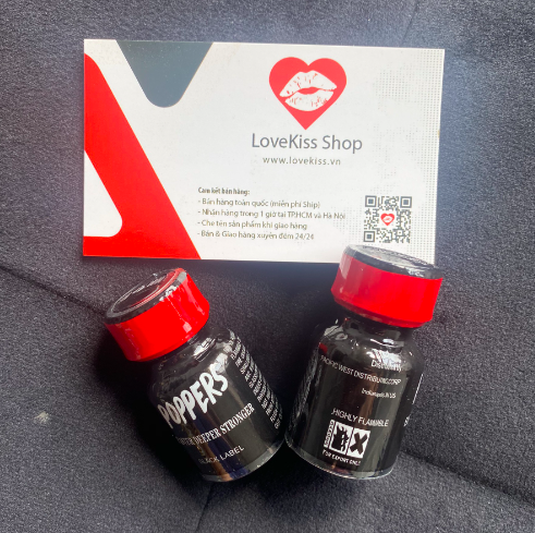 Popper Faster Deeper Stronger Black Label 10ml hàng chính hãng PWD Mỹ