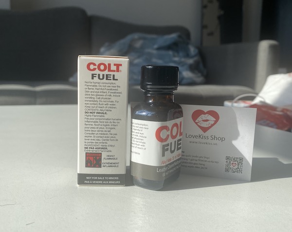 Tinh dầu kích thích Colt Fuel 30ml popper mạnh tăng testosterone thăng hoa tình dục