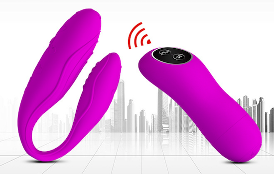 Trứng rung tình yêu 2 đầu Pretty Love Indulgence không dây 30 chế độ kích thích điểm G