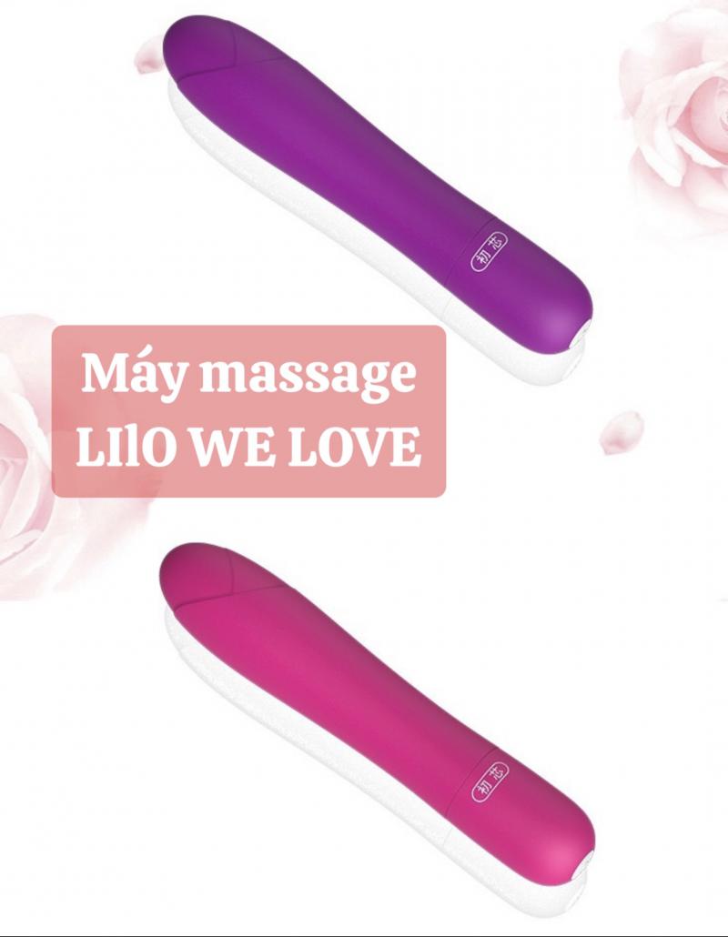 Chày rung massage We Love Lilo 5 chế độ rung silicon y tế an toàn