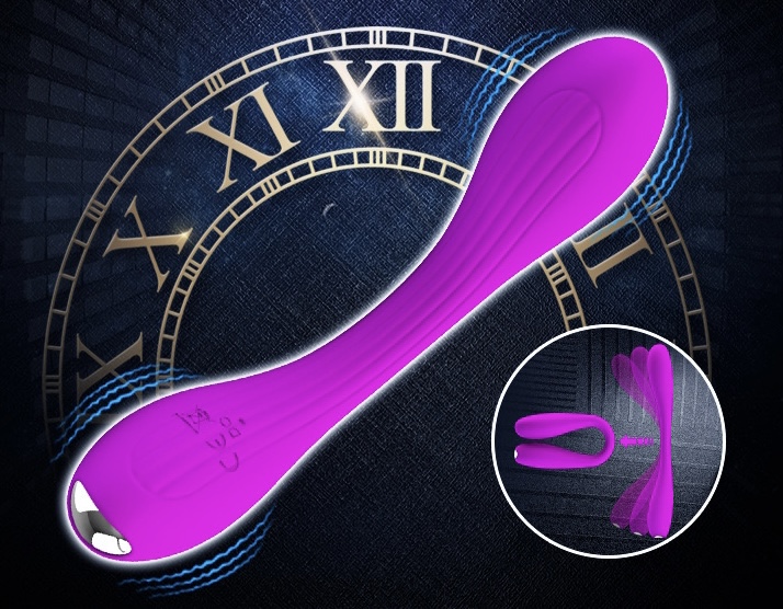 Que rung 2 đầu Pretty Love Yedda silicon y tế 12 chế độ rung