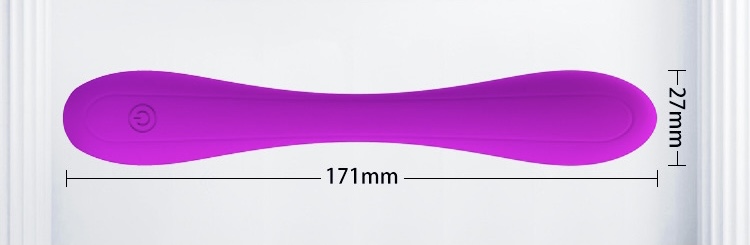 Que rung 2 đầu Pretty Love Yedda silicon y tế 12 chế độ rung