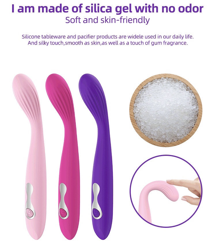 Que Rung Móc Điểm G Guerlani Silicone Sạc Pin 10 Chế Độ Mạnh