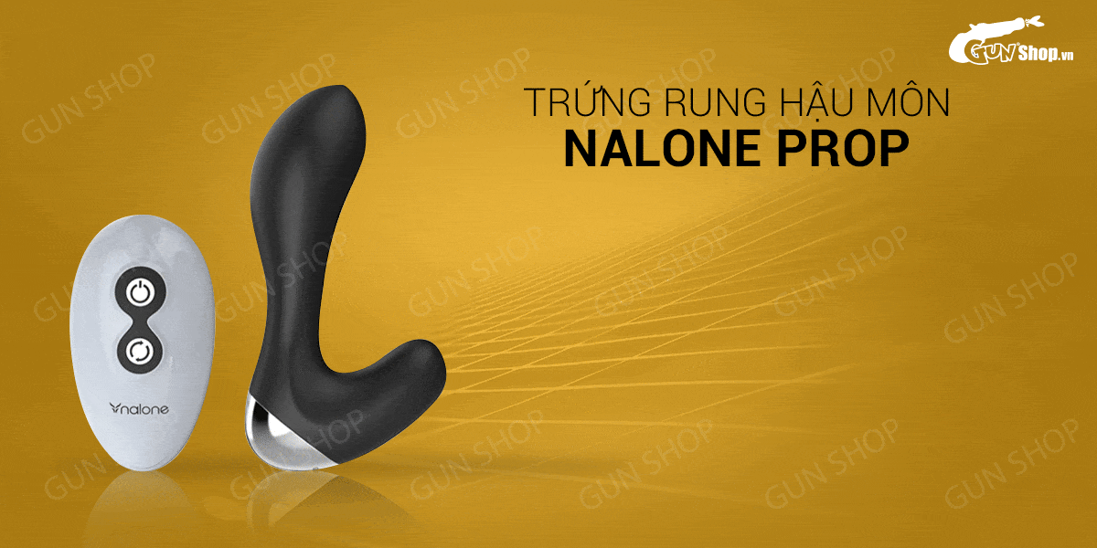  Đại lý Trứng rung kích thích hậu môn 7 chế độ rung điều khiển từ xa dùng sạc - Nalone Prop nhập khẩu