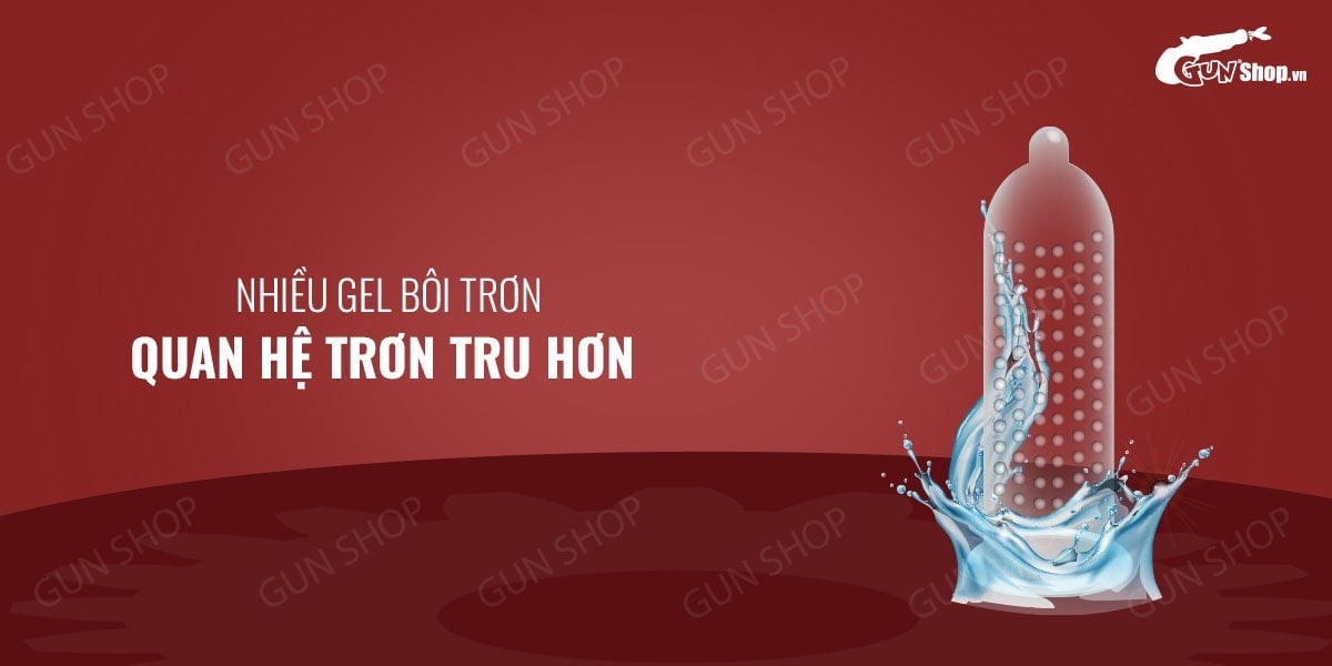  Kho sỉ Bao cao su OLO 0.01 Large Bump Stimulation - Siêu mỏng nóng ấm hương vani - Hộp 10 cái chính hãng