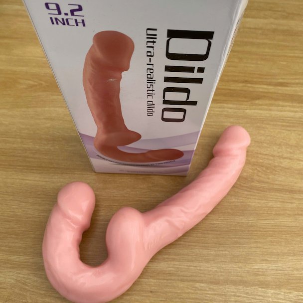 Dương Vật Giả Hai Đầu Baile 9.2 Inch Dildo Silicone Siêu Mềm