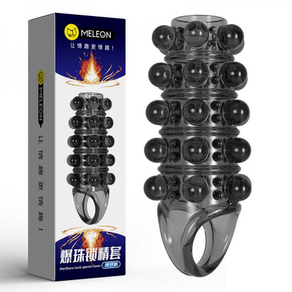 Meleon Marlboro Lock Sperm Cover Bao Cao Su Đôn Dên Có Quai Đeo Chống Tuột 