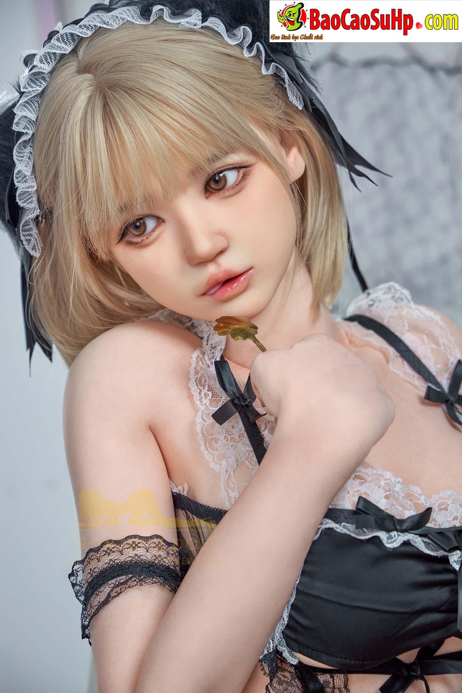 Bup be tinh duc Full Silicone Anime Maid Sex Doll 161cm T3 Yami Neko Meido 20