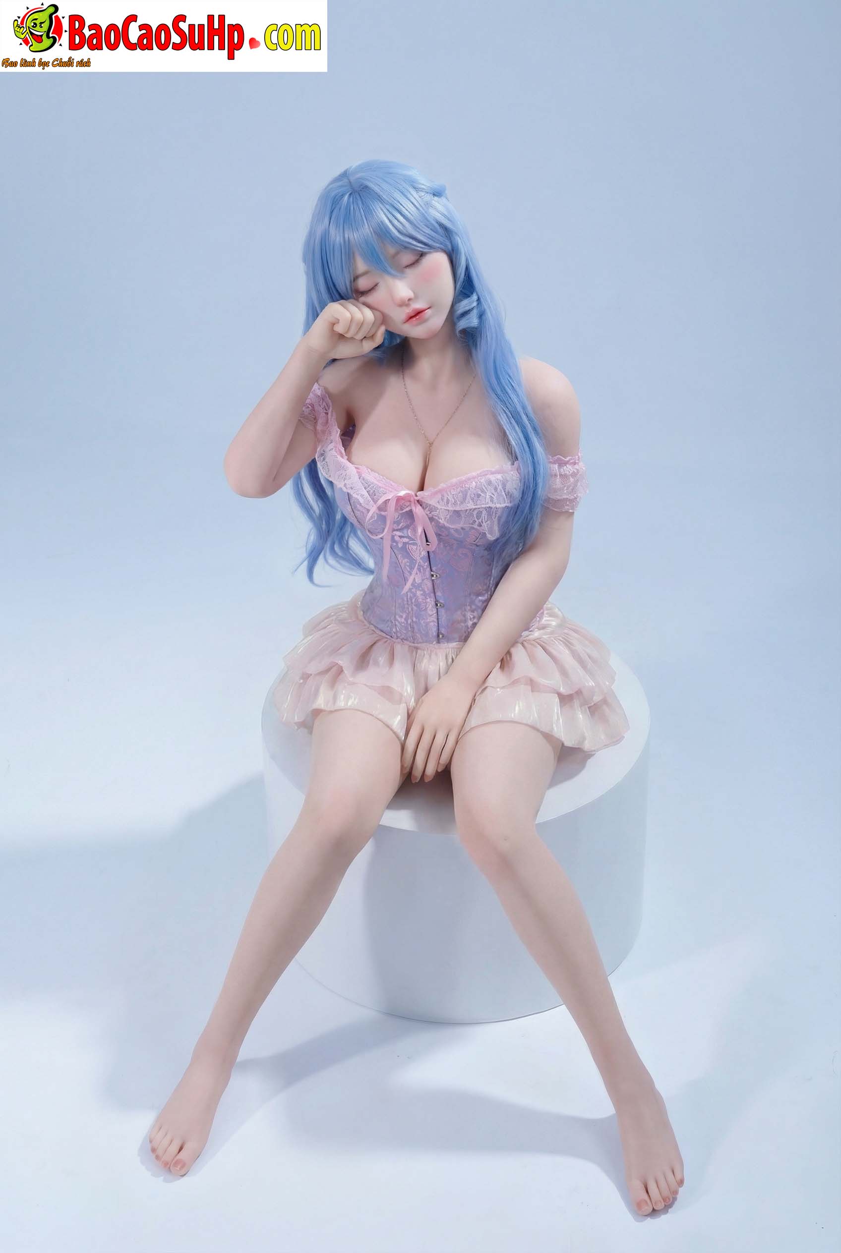 Anh chup Bup be tinh duc Full Cosplay 2.0 khung xuong YOGA mat nham mat Hye Jin 1