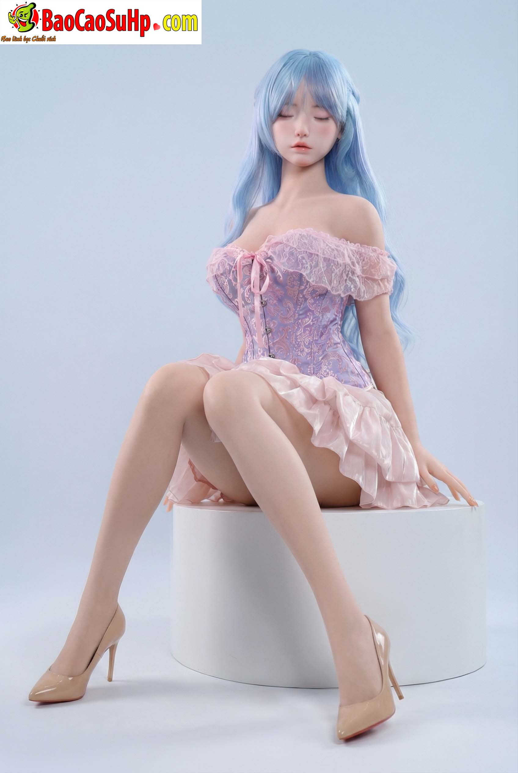 Anh chup Bup be tinh duc Full Cosplay 2.0 khung xuong YOGA mat nham mat Hye Jin 3