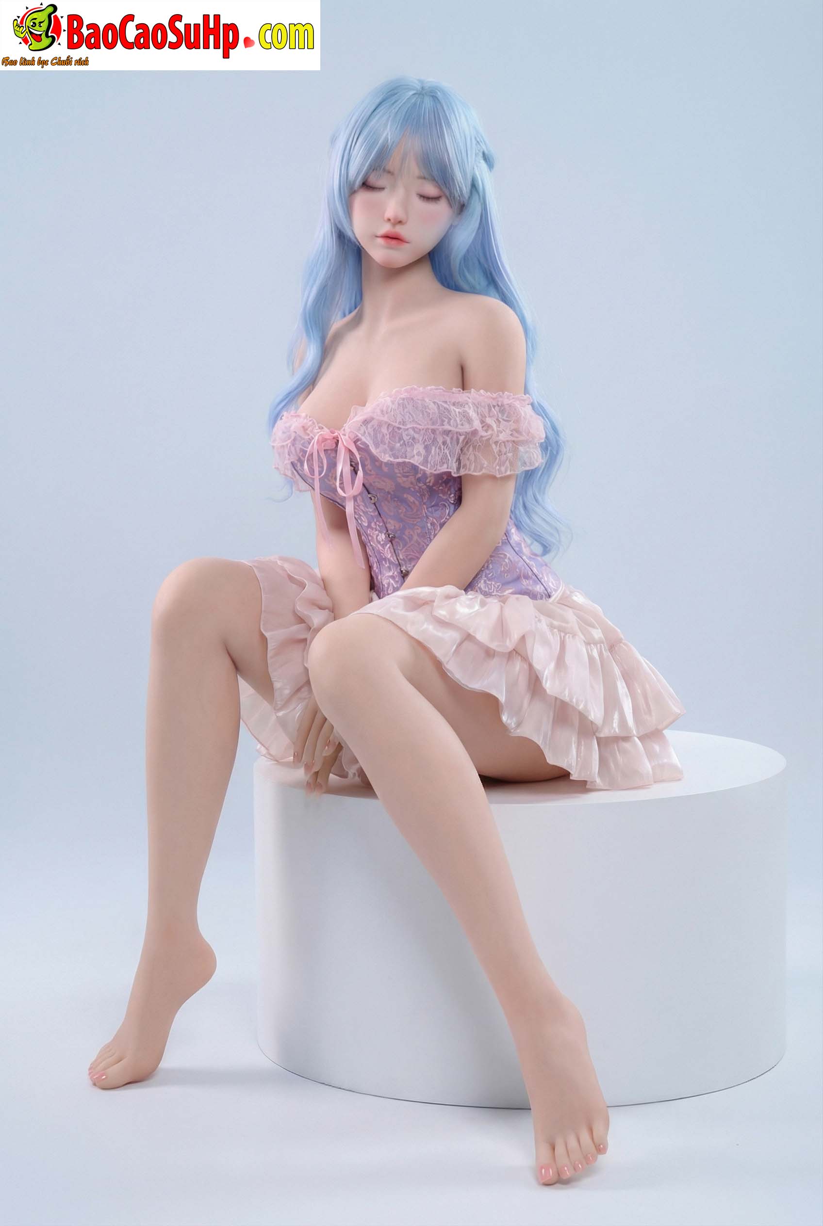 Anh chup Bup be tinh duc Full Cosplay 2.0 khung xuong YOGA mat nham mat Hye Jin 8