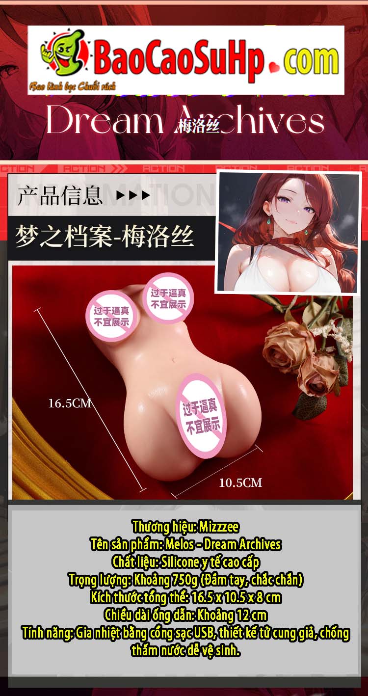 Búp bê tình dục bán thân Full Silicone Mini Mizzzee Yurina