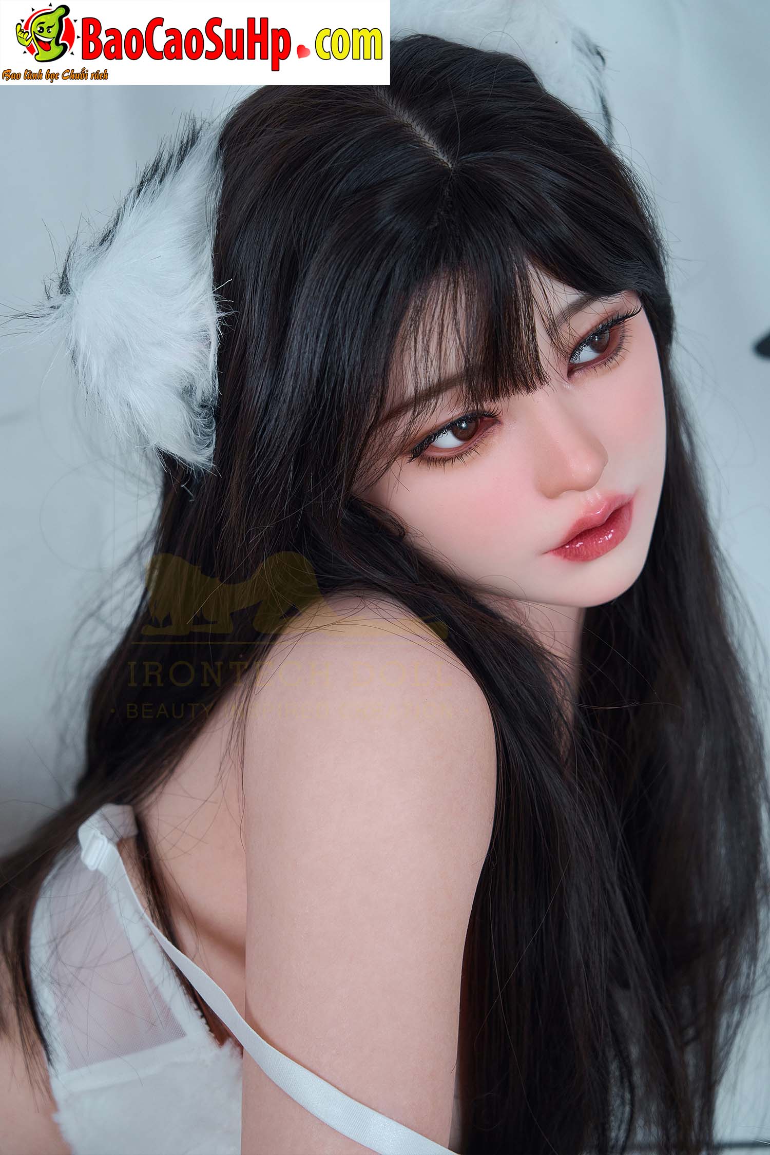 Bup be tinh duc Full Silicone Irontech doll S40 Natural Kirara 18