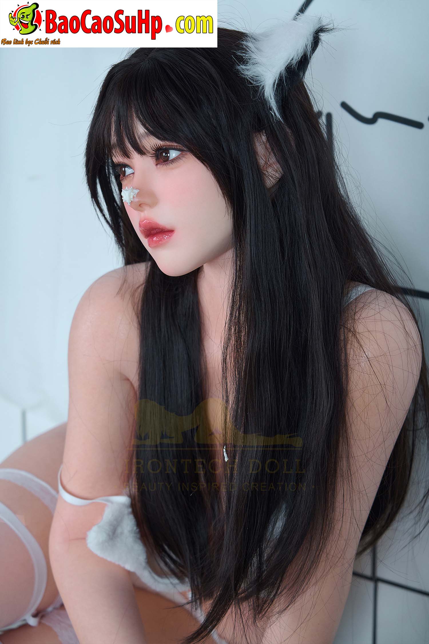 Bup be tinh duc Full Silicone Irontech doll S40 Natural Kirara 22