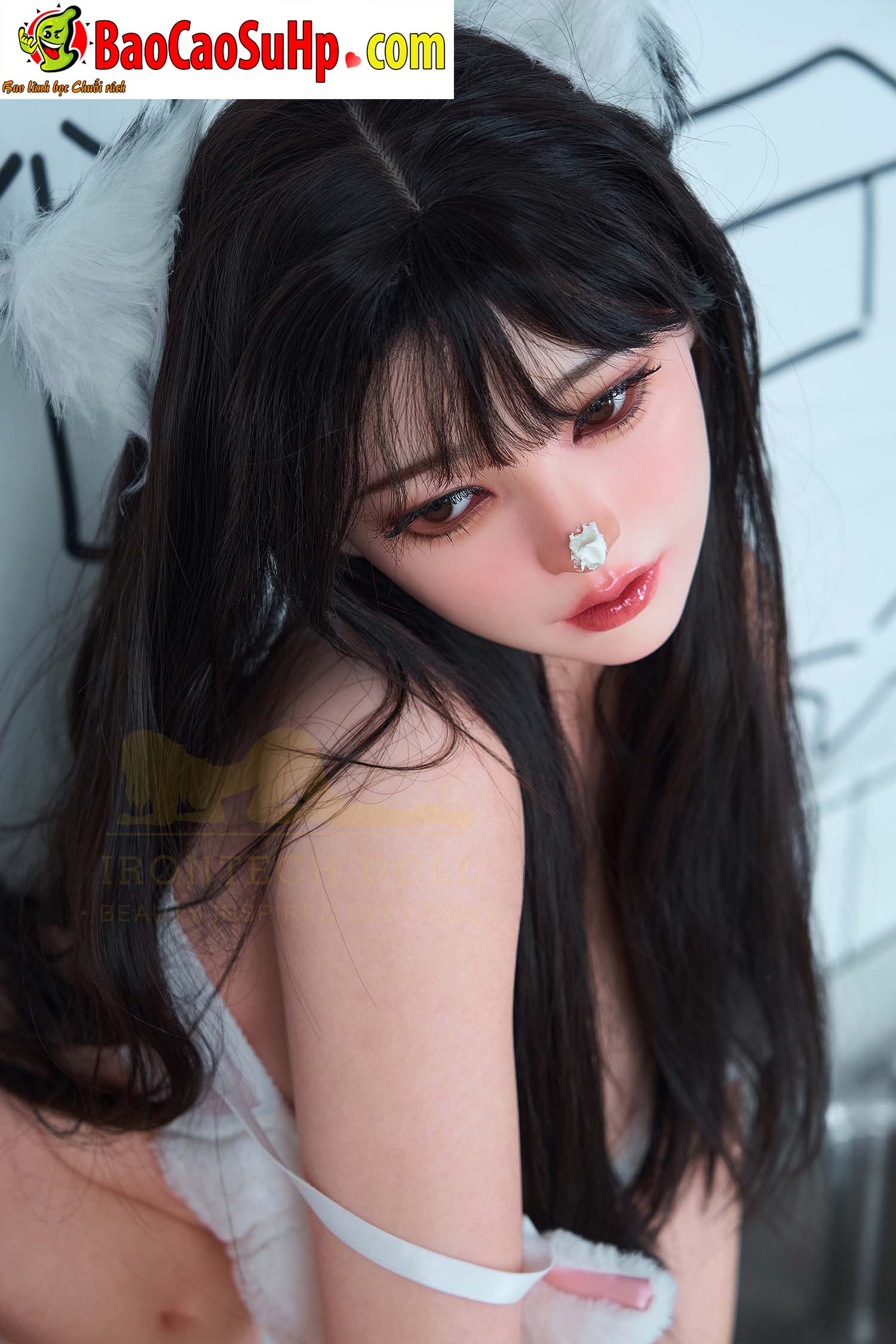 Bup be tinh duc Full Silicone Irontech doll S40 Natural Kirara 25