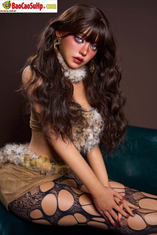 Búp bê tình dục Full Silicone Irontech Doll Elieen Panthera da nâu quyến rũ 1m64cm
