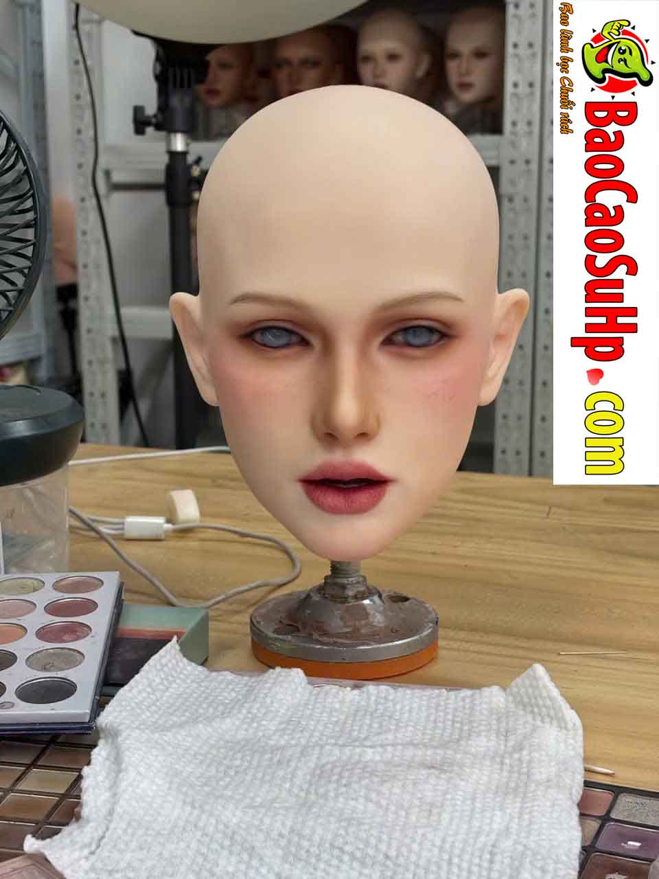 bup Be Tinh Duc Full Silicone Irontech Doll 2.0 Snow Angel Aureline 166cm 2