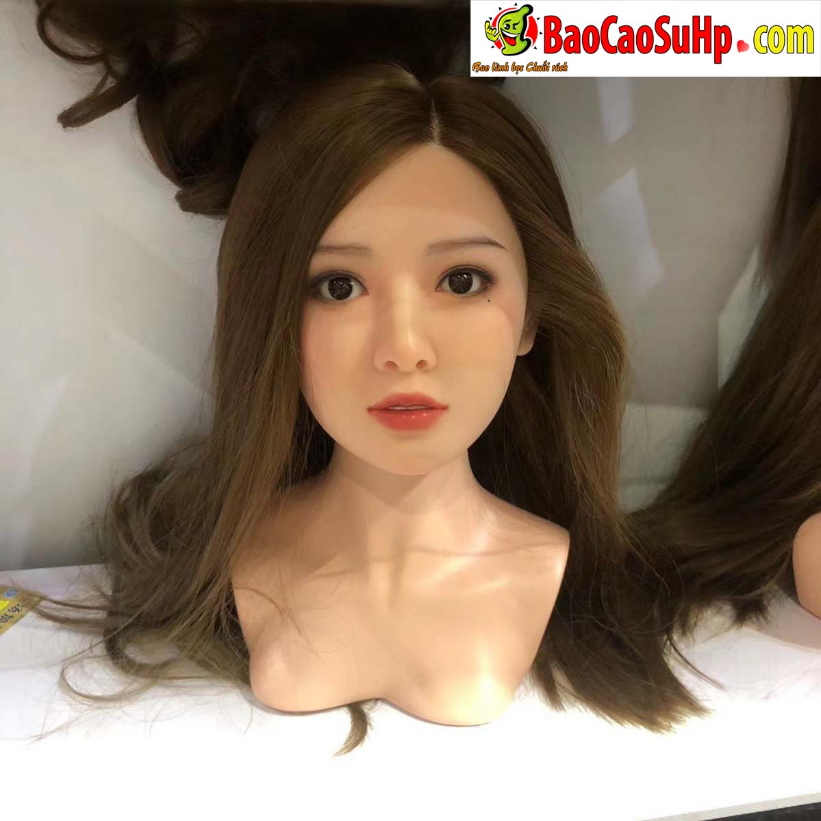 Đầu búp bê Full Silicone AT2026 Hotgirl ảnh 7