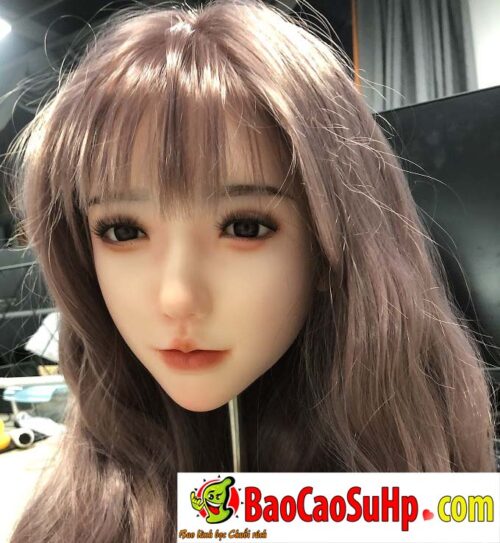 Đầu búp bê tình dục Full Silicone cấy tóc răng miệng AT2026 đỉnh Cao Của Công Nghệ "Mô Phỏng Sự Sống"