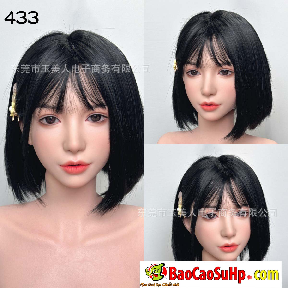 Đầu Búp Bê Full Silicone YT2026 hình ảnh giới thiệu 2