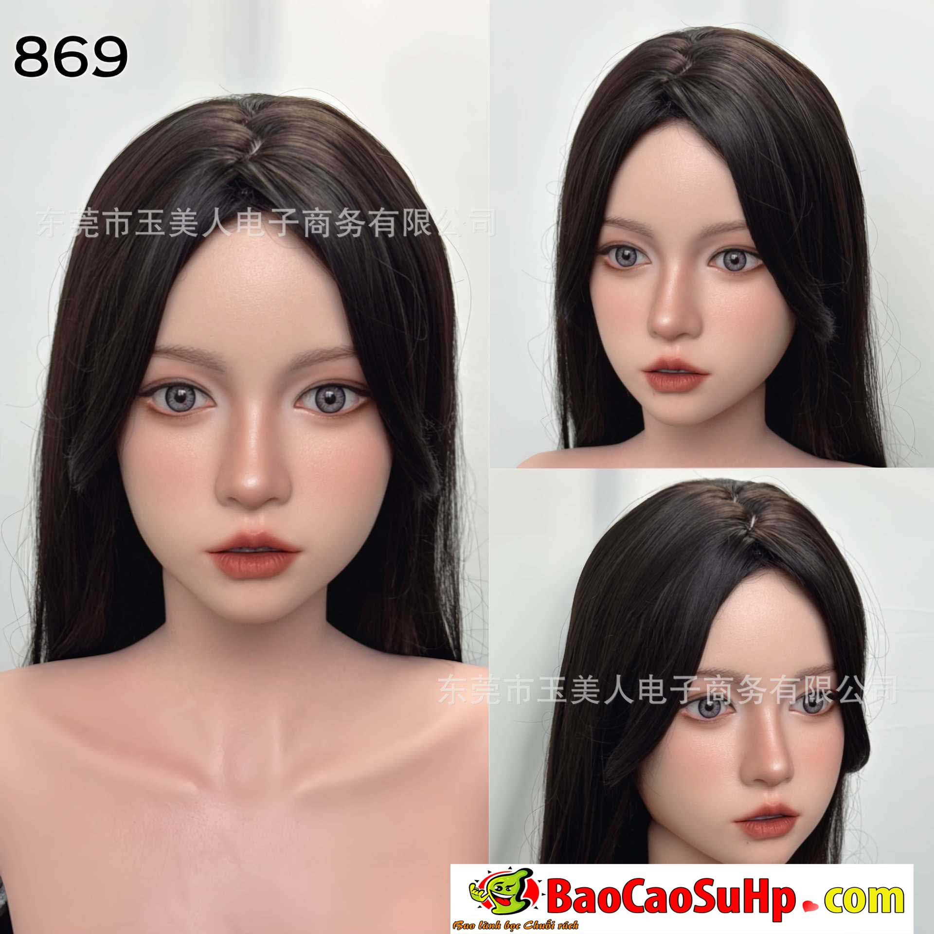 Đầu Búp Bê Full Silicone YT2026 hình ảnh giới thiệu 18