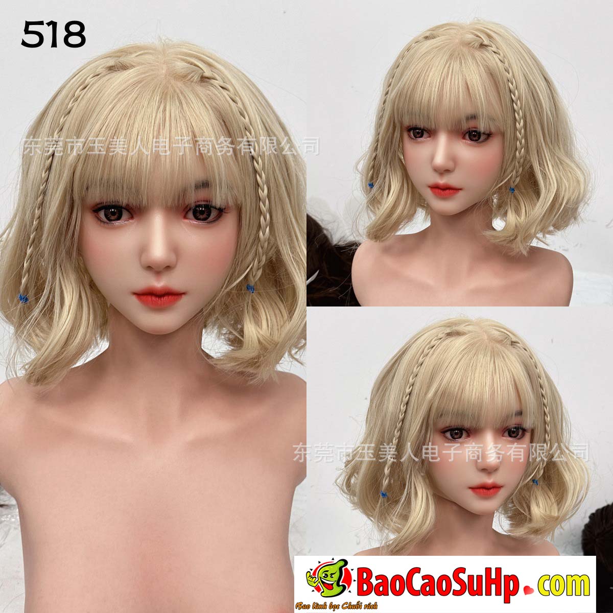 Đầu Búp Bê Full Silicone YT2026 hình ảnh giới thiệu 19