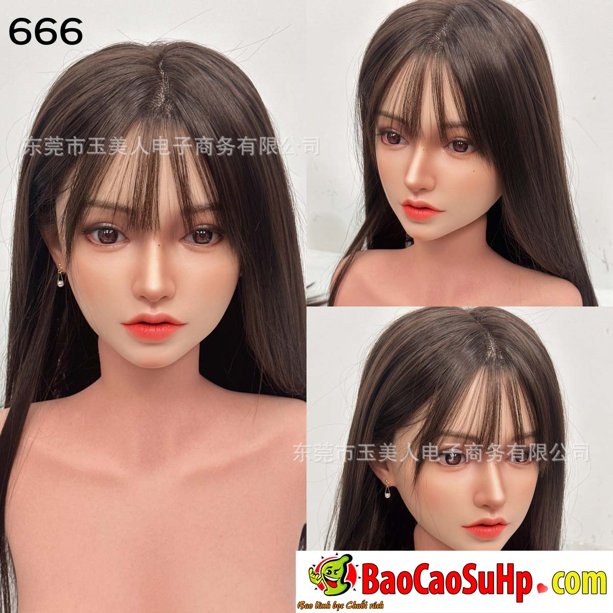 Đầu Búp Bê Full Silicone YT2026 hình ảnh giới thiệu 23