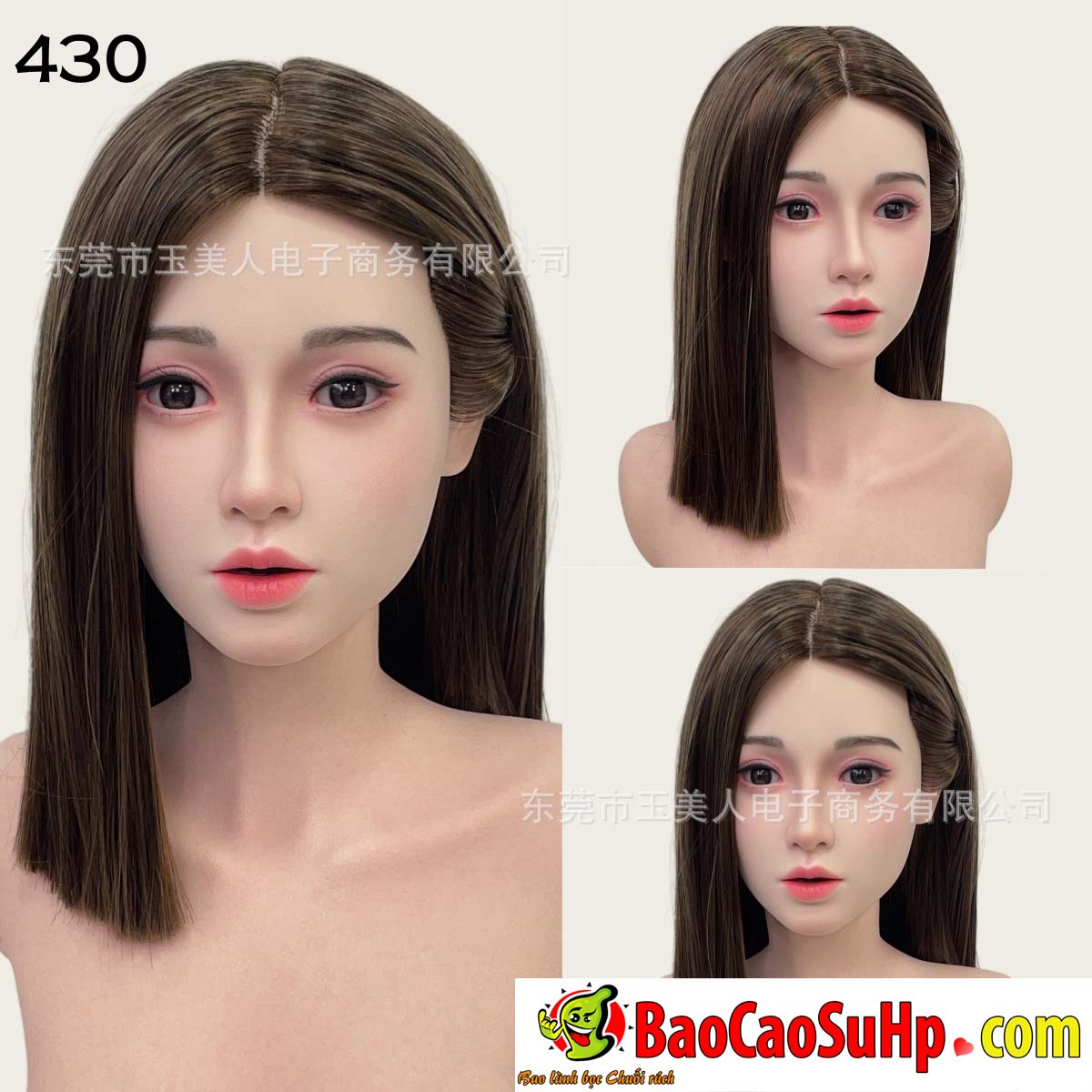 Đầu Búp Bê Full Silicone YT2026 hình ảnh giới thiệu 24